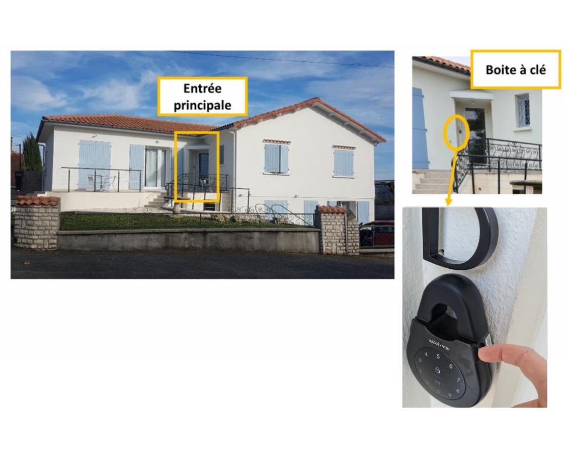 A1 Sweet Homes Angouleme L Secteur Sillac L Parking Gratuit - Animaux Acceptes Ngoại thất bức ảnh
